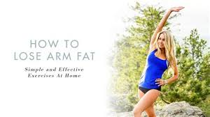 Then add in the targeted arm exercises above to tone up and slim down this stubborn area. How To Lose Arm Fat Fast Shefalitayal
