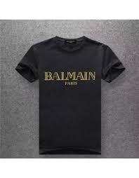 Balmain Black And Gold T Shirt Balmain T Shirts For Men 670606 In 2020 Mens Tshirts Mens Shirts Balmain Shirt