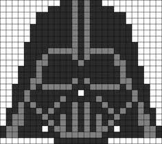 Dark Vador Perles A Repasser Hama Perler Bead Modeles Couettes Star Wars Crochet Pixel Bricolage Star Wars