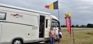 Check spelling or type a new query. Tour De France Deux Belges Installes Avec Leur Camping Car A Montmartin Sur Mer
