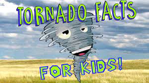 Interesting facts about tornadoes other names for tornado include twister, cyclone, and funnel. Tornado Facts For Kids Youtube