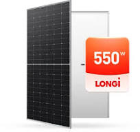 Longi Mono Crystalline Solar Panels PV Modules 300W 550W 600W Solar Power  Panel Chinese For Sale
