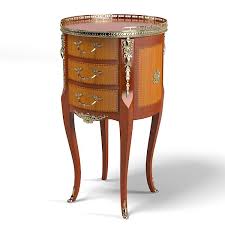 So round or triangular tables would fit best there. 3d Model Classic Table Chest