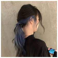 I used blue manic panic hair dye on it a few times and then let it grow out. 36 Haare Farben 2020 Hair Color Streaks Hair Color Underneath Hidden Hair Color
