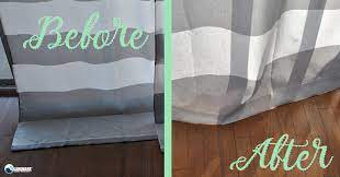 Check spelling or type a new query. How To Hem Curtains Without Sewing