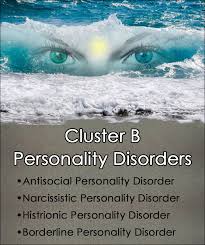 Image result for Cluster B Personality Disorder