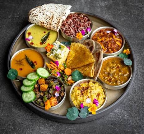 Gujarati thali