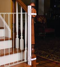 The regalo top of stair gate offers a universal installation kit that fits most stairway applications. Top 3 Picks Baby Gate For Bottom Of Stairs With Only One Wall