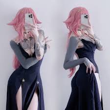 Yae Miko by Lunara_Fawn - Genshin Porn