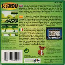 Spirou Box Shot For Game Boy - Gamefaqs