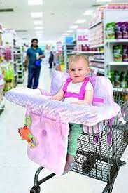 Panoramic shot of mother holding bowl and feeding cute toddler son at home. Little Me Baby Shopping Cart Cover And High Chair Cover 2 In 1 Damask Amazon Ae