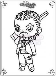 Dibujos chidos de free fire para colorear e imprimir. Dibujos De Free Fire Kawaii Para Imprimir Dibujando Con Vani