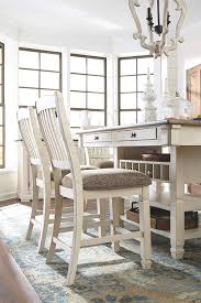 Textured antique white finish serves up a vintage look with ease. Ashley Furniture Signature Design Bolanburg Counter Height Dining Room Table Counter Height Dining Room Tables Farmhouse Dining Room Dining Room Inspiration