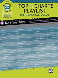 easy top of the charts playlist instrumental solos