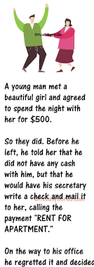 When A Man Spent A Night With A Beautiful Woman For 500 Relationship Jokes Funny Irish Jokes Short Jokes Funny