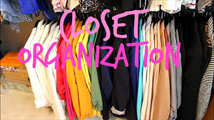 Then, you can either hang them directly on your closet rod or on a smaller curtain rod, as live 28.outfit the back of your door with baskets, extra rods, hooks, and other ~organizing essentials~ so. How To Organize Your Closet And Color Coordinate It Youtube
