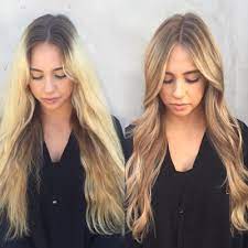 Dann helle sie um nicht mehr als zwei nuancen auf. Haarfarbe Haare Farben In Vorher Nachher Fotos
