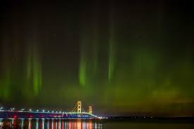 Book hotels near mackinac bridge. Northern Lights Viewing In Northern Michigan