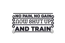 Download No Pain No Gain Now Shut Up And Train Svg Cut File By Creative Fabrica Crafts Creative Fabrica Yellowimages Mockups