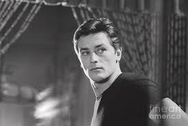 His father was of french and corsican italian descent, and his mother was of french and german ancestry. Portrait Of Alain Delon By Bettmann