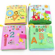 Infant Educational Soft Cloth Books In 2021 Educational Baby Toys Baby Toys Soft Book