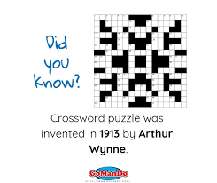 Then you probably can't resist the mystery of a good puzzle. Gomando It S National Crossword Puzzle Day Here S A Little Trivia For You About Crossword Puzzles Do You Remember Doing Your First Puzzle Gomando Nationalcrosswordday Facebook