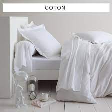 Matières et couleurs variées ! Drap Housse Coton Tertio Blanc 3 Suisses
