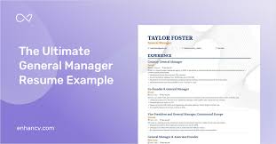 Cv examples see perfect cv samples that get jobs. 12 General Manager Resume Examples For 2021
