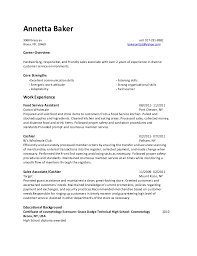 Annetta Baker Resume