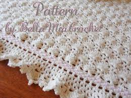 Baby Crochet Blanket Pattern Ruffled Lace Trim Eva 5 00 Via Etsy Crochet Blanket Patterns Baby Blanket Crochet Pattern Baby Blanket Pattern