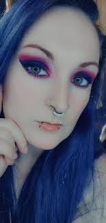 Black and red today. Love it!! And makeup from the weekend. Definitely  feeling the red and black lately.