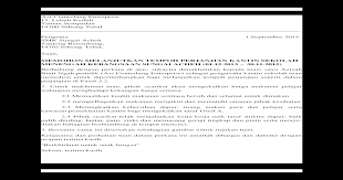 The main legislation governing employment in malaysia is the employment act 1955 act 265 hereinafter referred to as ea. Surat Lanjutan Tempoh Kantin 2015 Docx