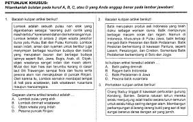 Berikut soal + kunci jawaban pas bahasa indonesia smp/mts kelas 9 kurikulum 2013: 2 Paket Soal Uas Bahasa Indonesia Kelas 9 Semester 2 Genap Kumpulan Soal Test