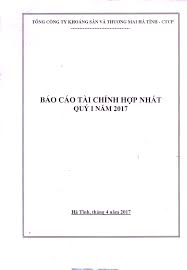 tổng công ty khoáng sản và thương mại hà tĩnh - ctcp