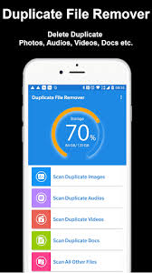Inicie la aplicación remo buscador de fotos duplicadas en su teléfono inteligente android y presione el scan botón. Duplicate File Remover Delete Duplicate Files Apk 1 0 17 Android App Download