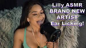 NEW ARTIST LICKING - Lilly ASMR's Amazing Ear Licking - The ASMR Collection  - The ASMR Collection : The ASMR Collection