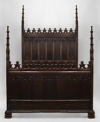 English Gothic Revival Style 19th Cent Walnut Full Size Bed With Gothic Bed Gothic Bedroom Furniture Gothic Bed Frame