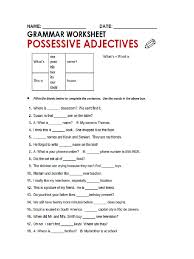 We did not find results for: Possessive Adjectives