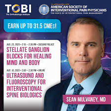Don't miss these talks from Sean Mulvaney, MD at the 16th Annual TOBI  Orthobiologic Symposium, in collaboration with ASIPP! 💻 Didactics Webinar 