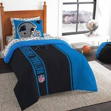 I stole his carolina panthers shirt, look at me pretending i understand a thing abt football. 5pc Nfl Carolina Panthers Bedding Set Comforter Pillowcase Sheet Set Twin Size 1929320300