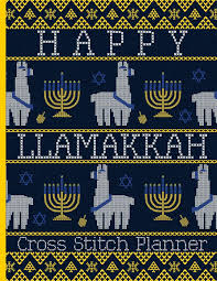 You will have a very unique counted cross stitch pattern. Happy Llamakkah Cross Stitch Planner Cross Stitchers Journal Diy Crafters Hobbyists Pattern Lovers Collectibles Gift For Crafters Adults How To Needlework Grid Templates Littlle Stitch Publishing 9781657941939 Amazon Com Books