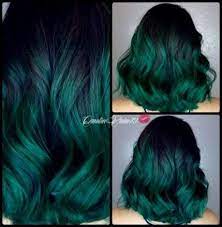 61 Ideas Hair Green Ombre Haircolor Dark Green Hair Green Hair Dye Hair Styles