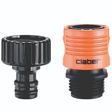 Easily connects the bottle & carboy washer ( ce10) to most kitchen sink faucets. Claber Outdoor Faucet To Garden Hose Quick Connector Set