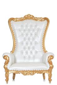Queen Tiffany Extra Wide Throne Chair White Gold Throne Chair Chair Beautiful Chair