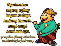 Krana seda lan wungu dalem gusti yesus sadoyo dosaning manungsa sampun katebus mawi rah lan warih. Ucapan Selamat Bekerja Bahasa Jawa With 640x640 Resolution