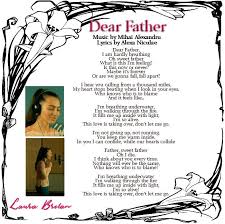 Laura bretan wasn't an unknown artist when she entered romanian selecția națională in 2019. Laura Bretan Dear Father Here Are The Lyrics For Facebook