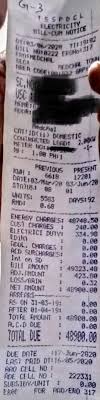 Having been through my bill in detail this works out at 2,265khw. Revathi On Twitter This Is The Electricity Bill Of A Family Living In A Two Bedroom Flat At Medchal Just Fourty Eight Thousand Nine Hundred Dharmagoud8 Https T Co Ejynpickbs