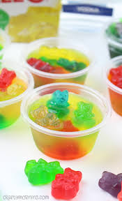 Gummy Bear Jello Shots Jello Shot Recipes Best Jello Shots Jello Shots