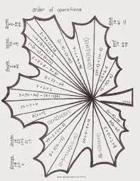 Included in this product is an order of operation maze page and an answer key. Order Of Operations Math Worksheets Middle School Sketch Coloring Page Middle School Math Art Middle School Math Math Art