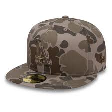 Details About Mlb Los Angeles Dodgers New Era Steel Clouds Camo 59fifty Fitted Cap Hat Kids